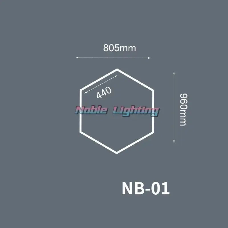 Geometric LED Workshop Lights