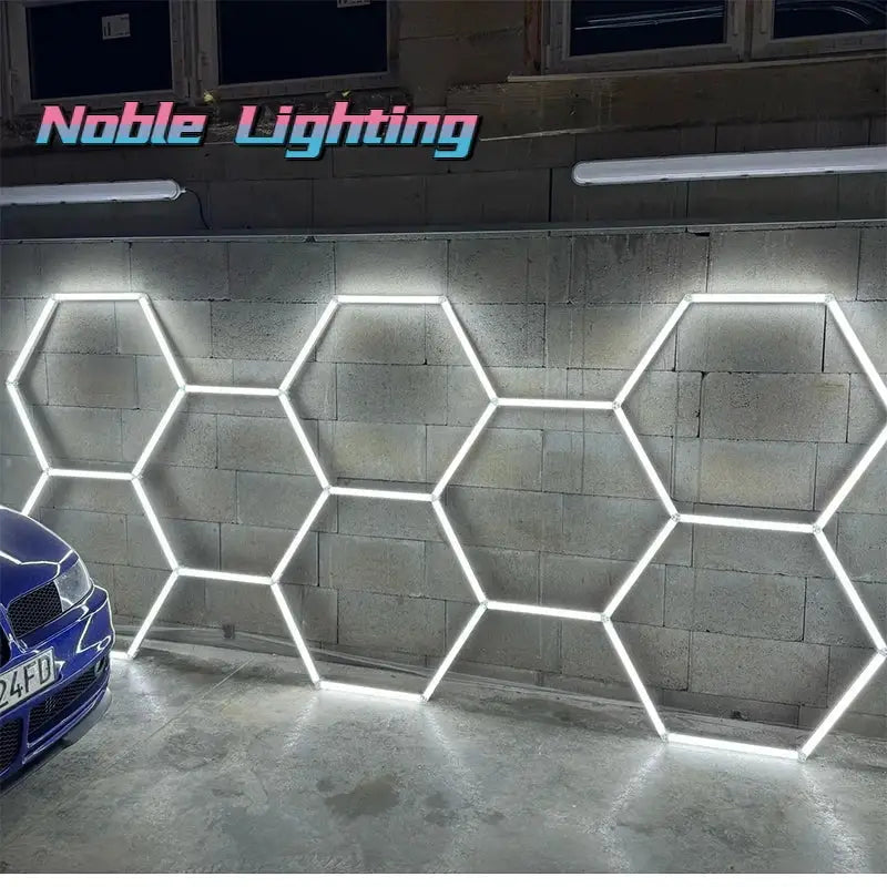 Geometric LED Workshop Lights