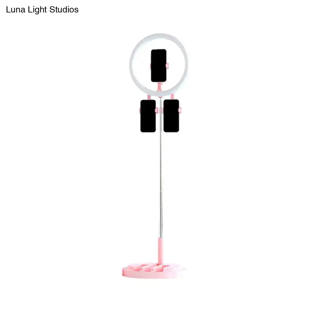 Pink Metal Ring Light