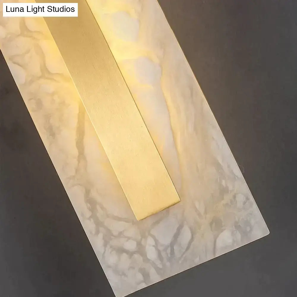 Gold Marble Wall Lamp