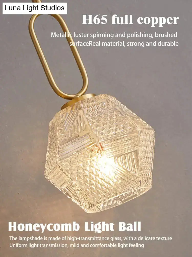 Gold Crystal LED Wall Sconce