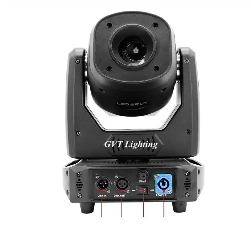 Black LED Spot Moving Light