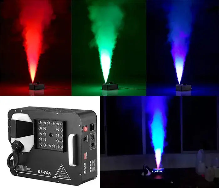 Black DMX Fog Machine
