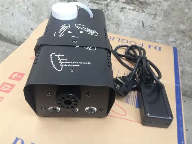 Black Wireless Smoke Machine