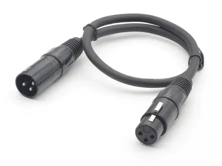 Black Shielded DMX Cables
