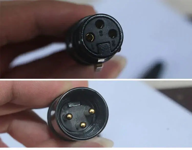 Black Shielded DMX Cables