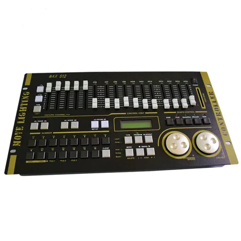 Black 512-Channel DMX Lighting Controller