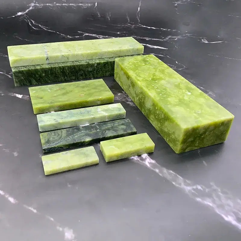 Green Stone Knife Sharpener