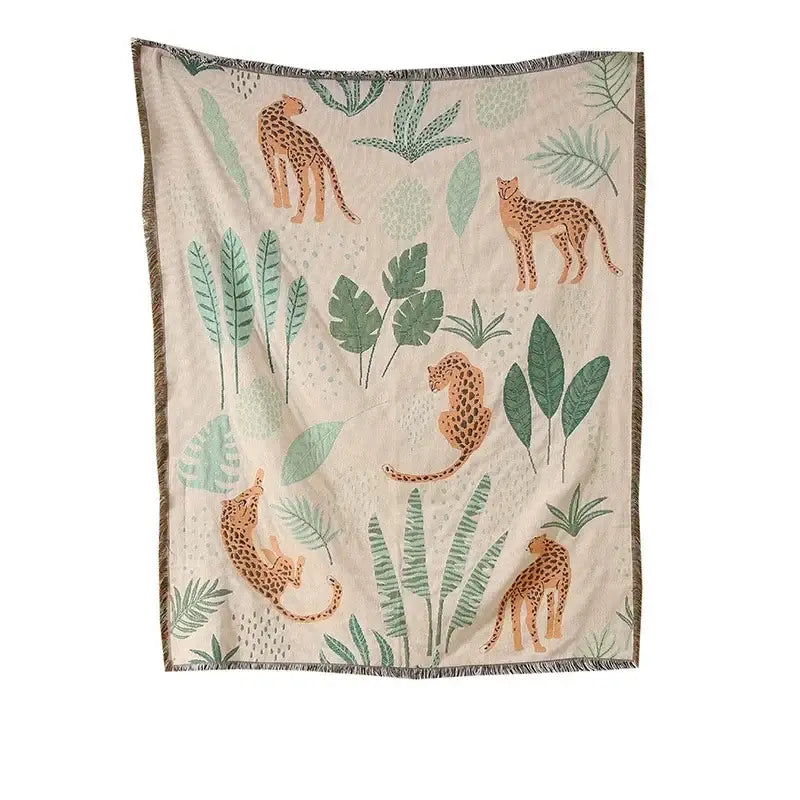 Ethnic Sofa Blanket Tapestry