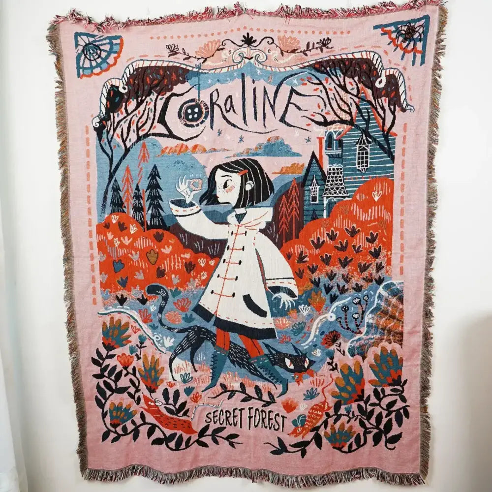 Ethnic Sofa Blanket Tapestry