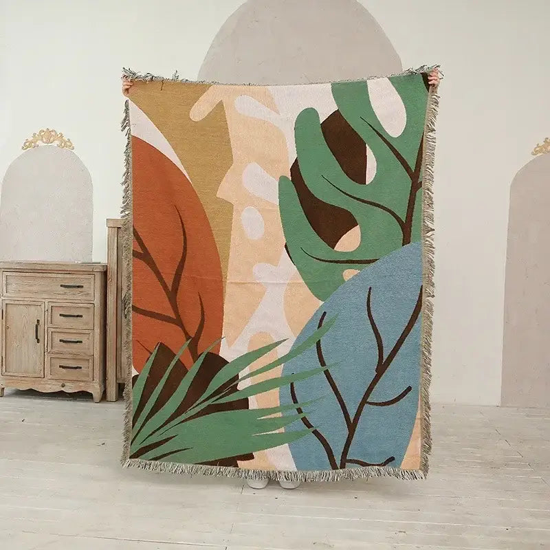 Ethnic Sofa Blanket Tapestry