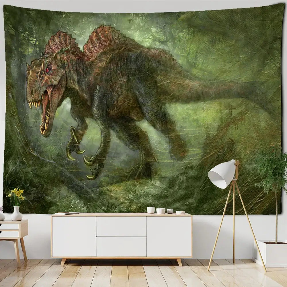 Gold Boho Skeleton Tapestry