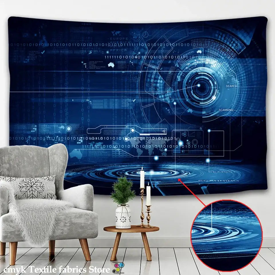 Purple Galaxy Tapestry