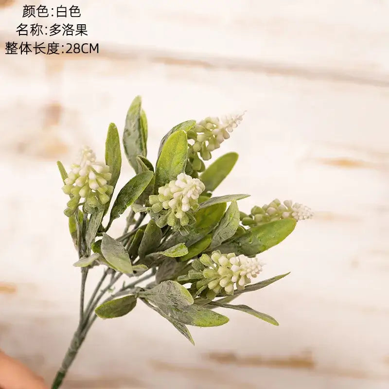 White Lavender Faux Bouquet