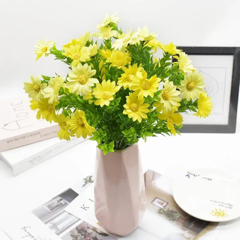 Yellow Daisy Silk Bouquet