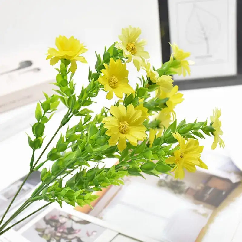 Yellow Daisy Silk Bouquet
