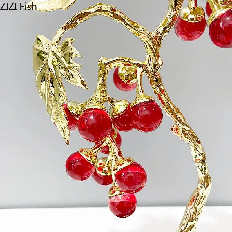 Crystal Grape Tree Ornaments
