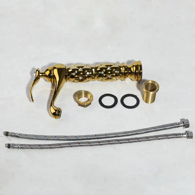 Golden Diamond Basin Faucet