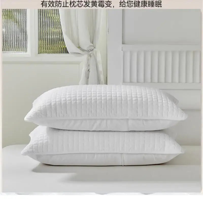 Gray Cotton Pillowcase Set