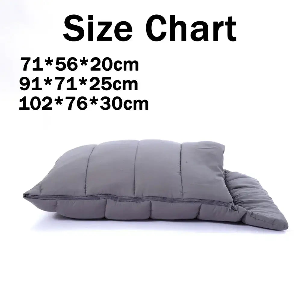 Gray Soft Cat Cave Bed