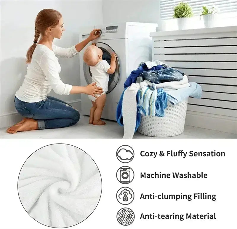 Blue Coral Fleece Blanket