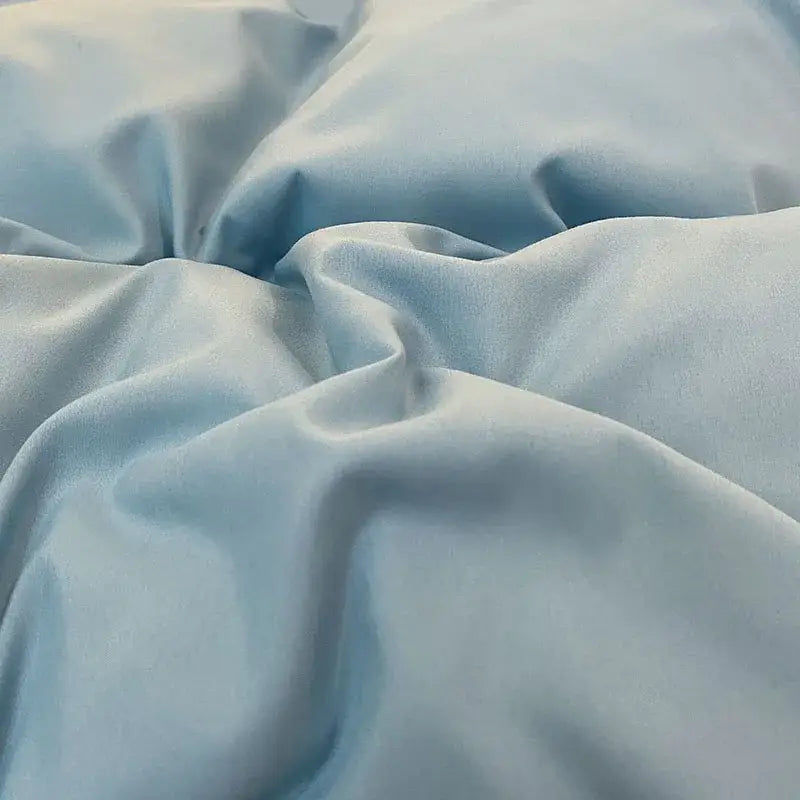 Blue Ruffle Duvet Set