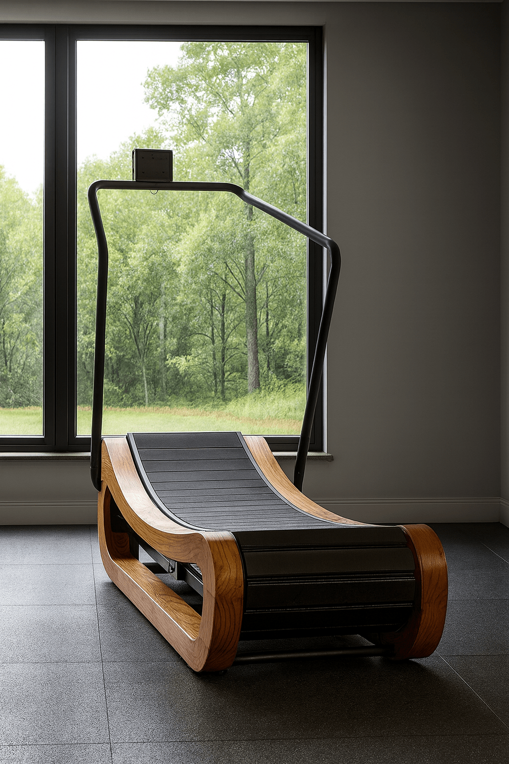 R2000 Handcrafted Solid Wood Curved Resistance Treadmill From The Studio Collection Exclusive Edition
