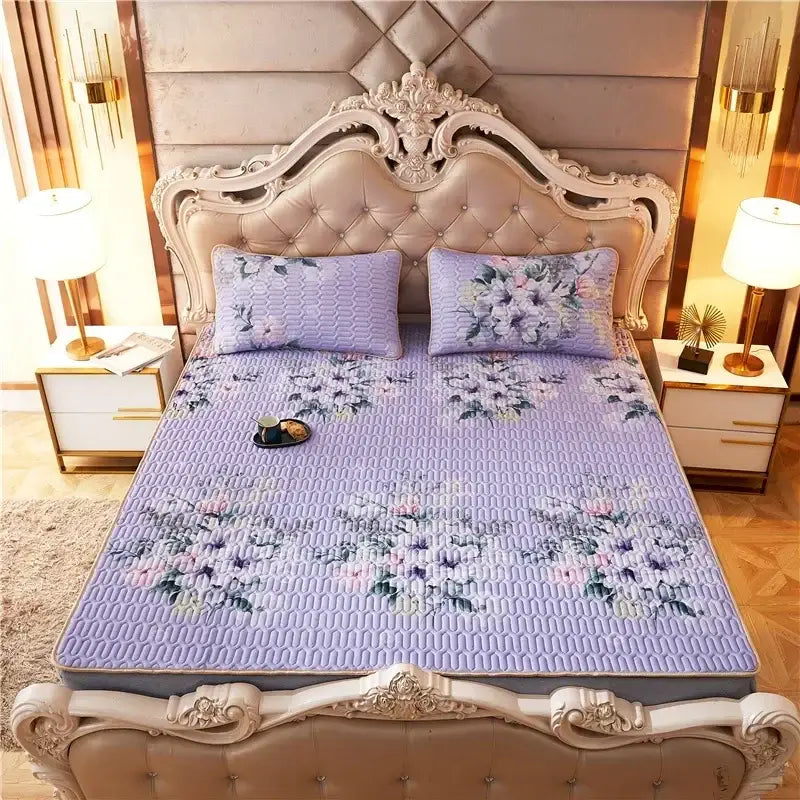 Striped Cartoon Mattress Set