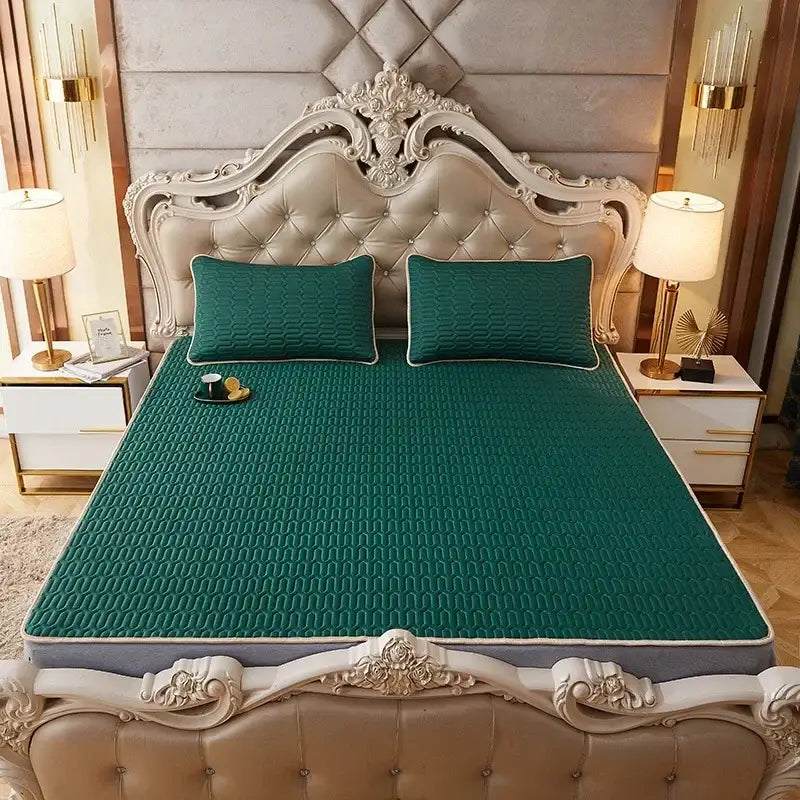 Striped Cartoon Mattress Set