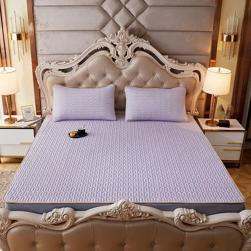 Striped Cartoon Mattress Set