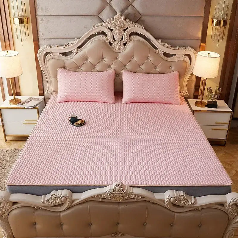 Striped Cartoon Mattress Set