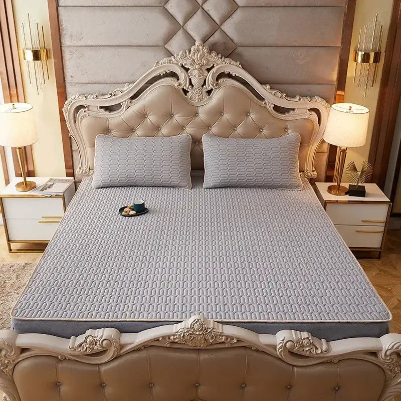 Striped Cartoon Mattress Set