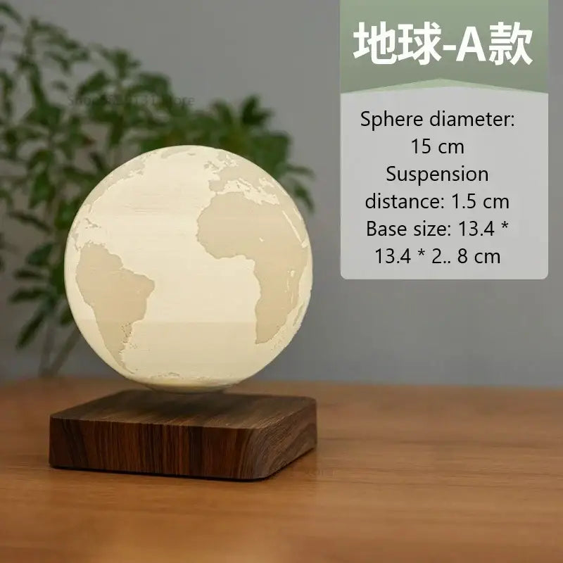 Levitating Moon Night Lamp