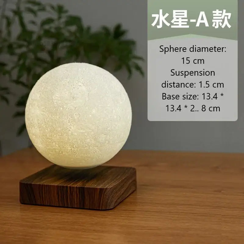 Levitating Moon Night Lamp