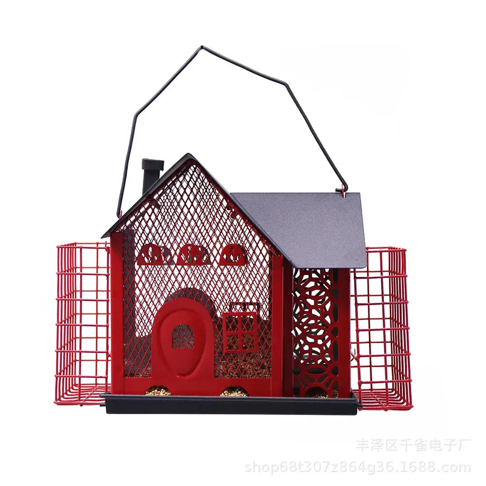 Hanging Metal Bird Feeder