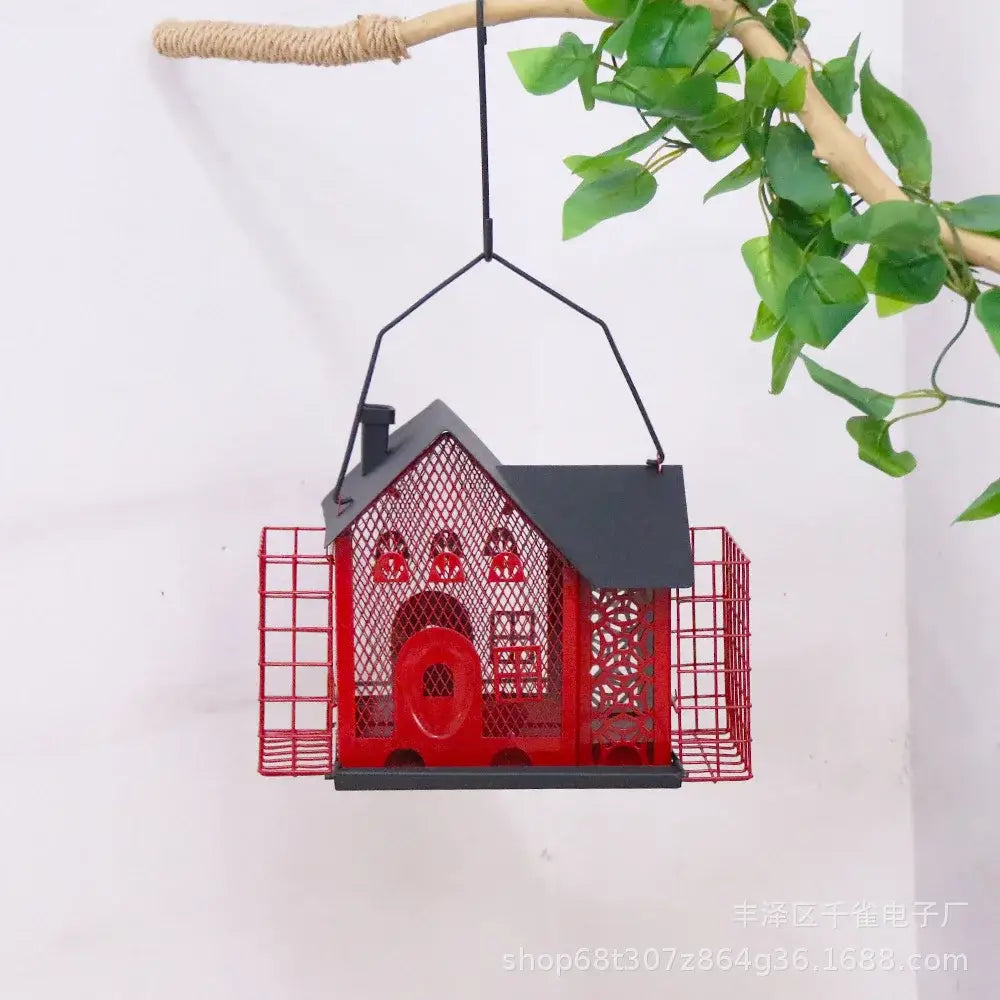 Hanging Metal Bird Feeder