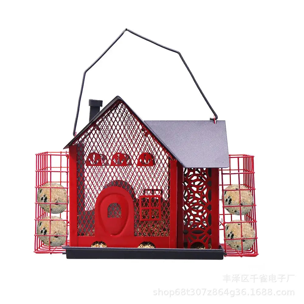 Hanging Metal Bird Feeder