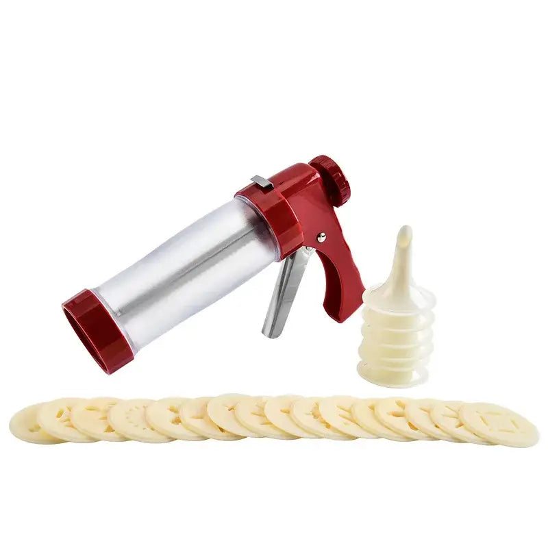 Red Silver Decorating Kit