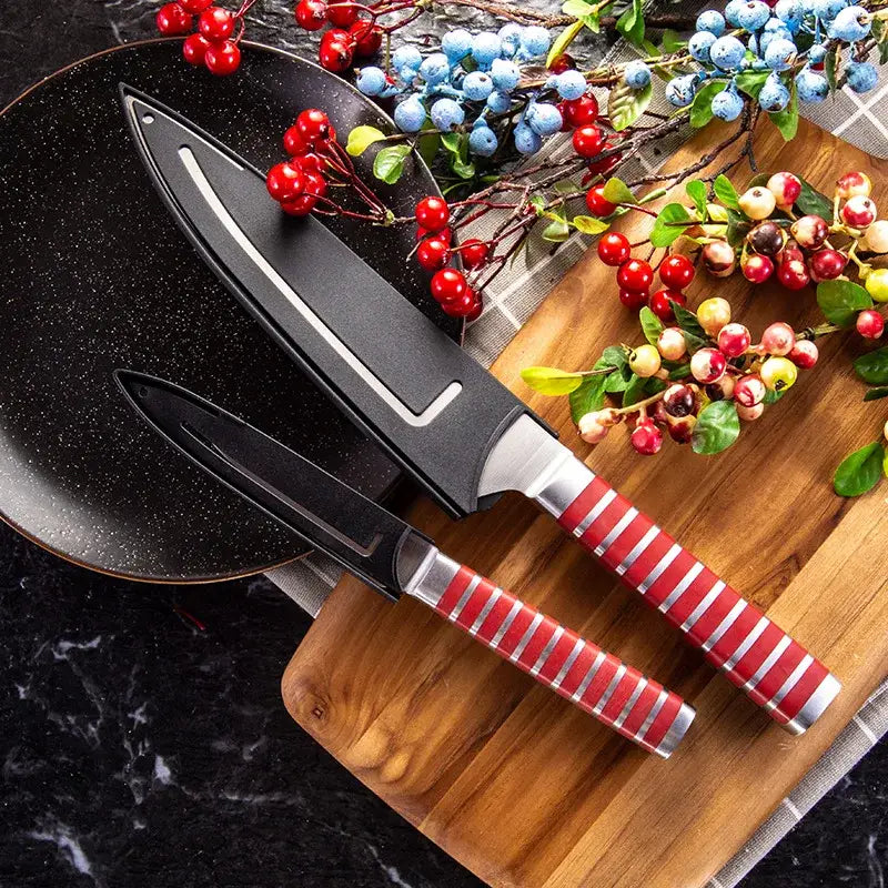 Red Striped Knife Protector
