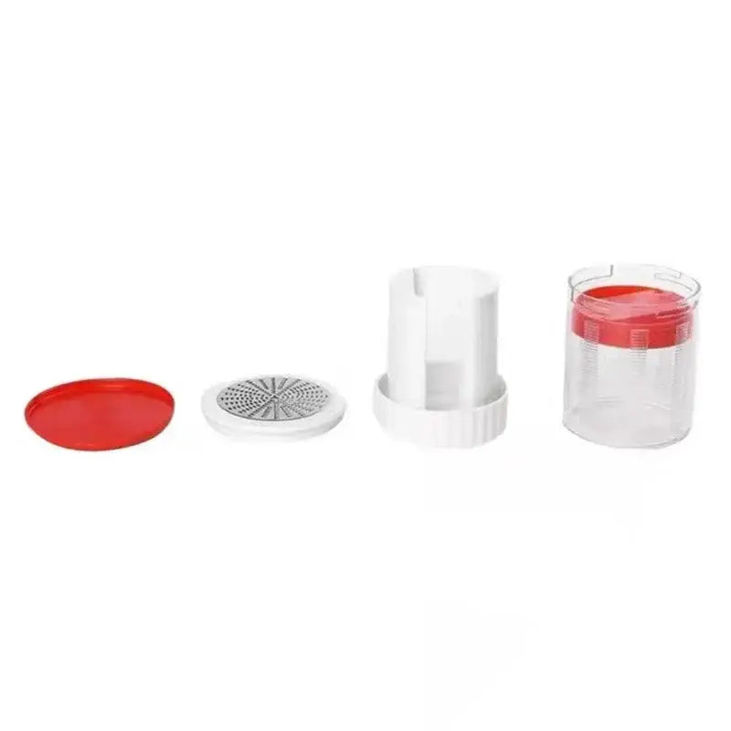 Red Manual Citrus Juicer