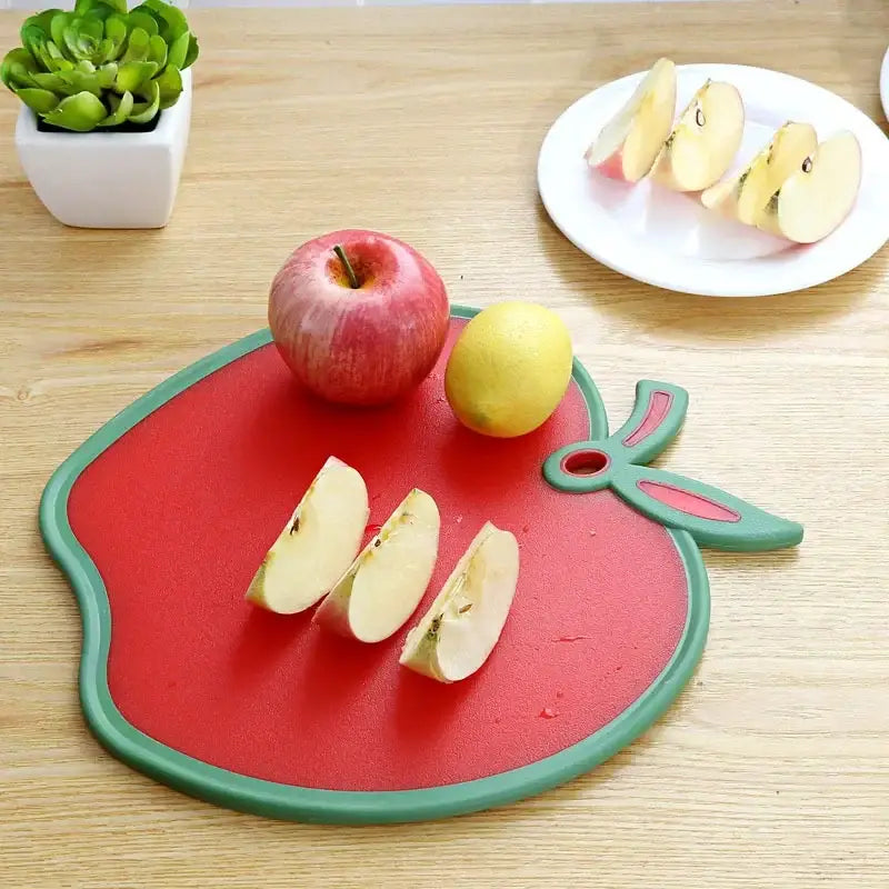 Red Apple Cutting Board