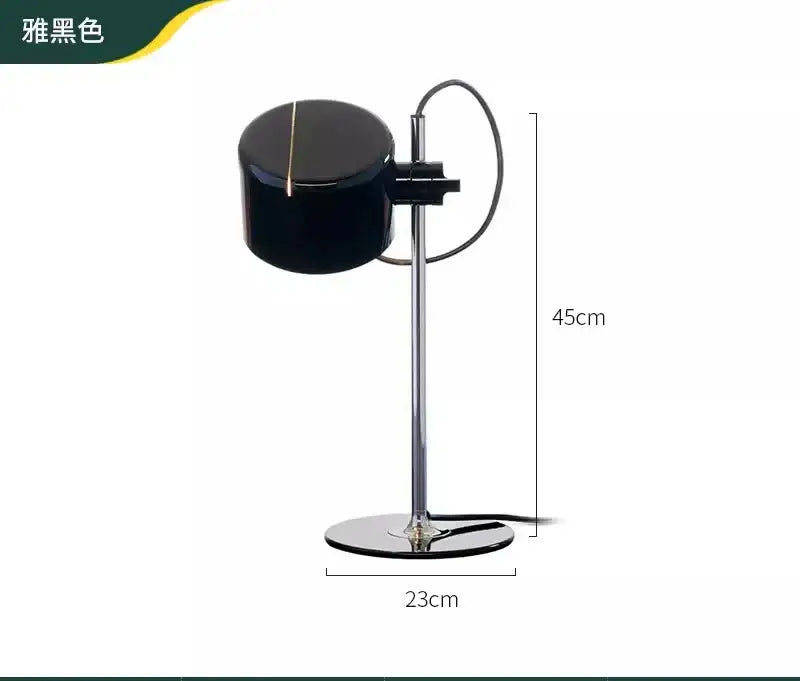 Chrome Coupe Table Lamp
