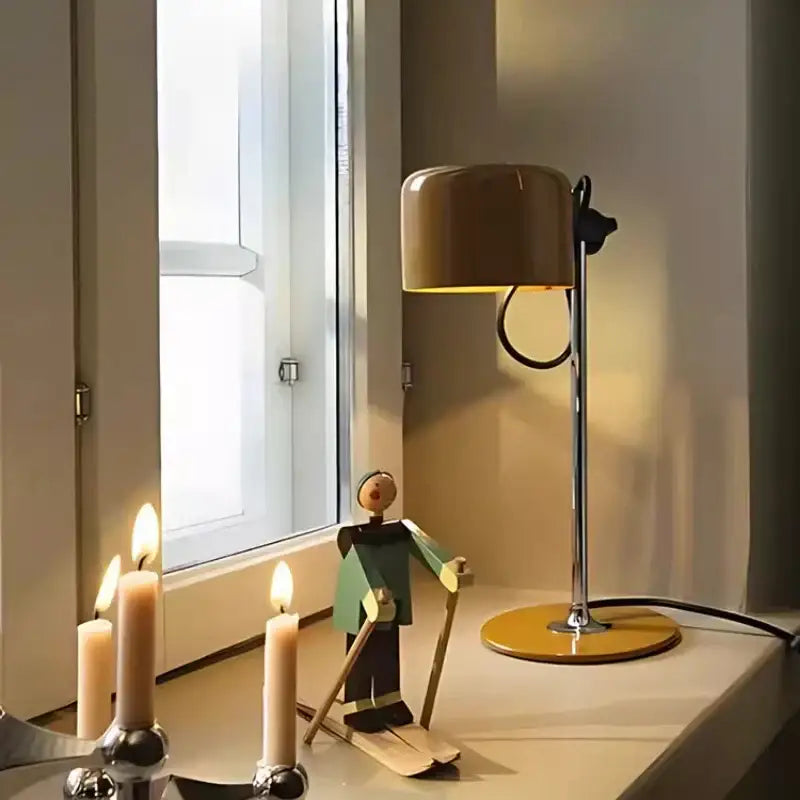 Chrome Coupe Table Lamp