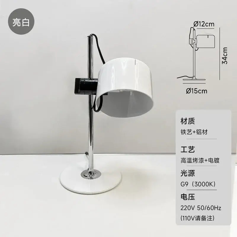 Chrome Coupe Table Lamp