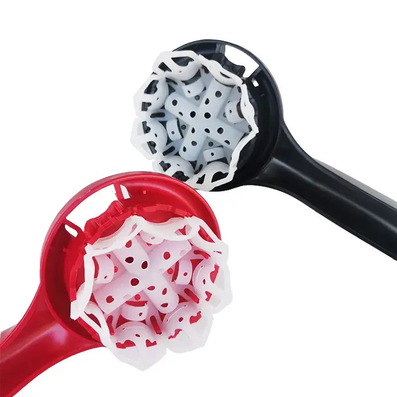 Red Black Espresso Brush
