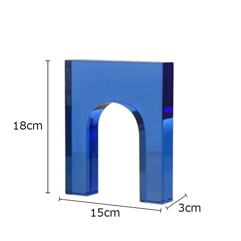 Crystal Arch Glass Sculpture