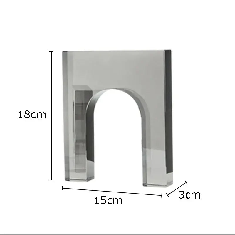Crystal Arch Glass Sculpture