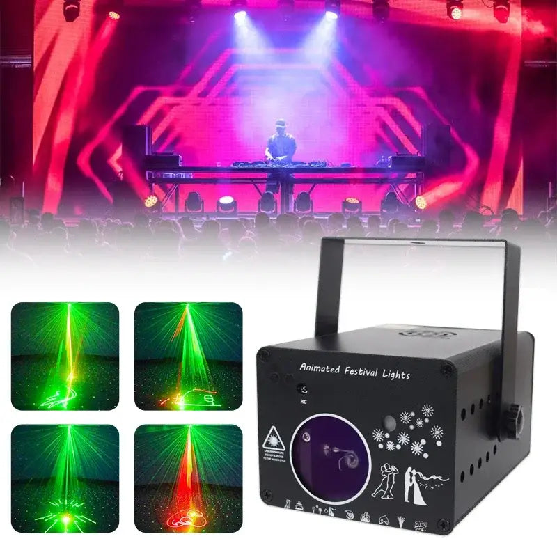 Red Green Laser Light