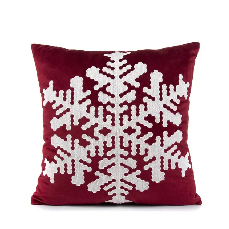 Red Velvet Christmas Pillow