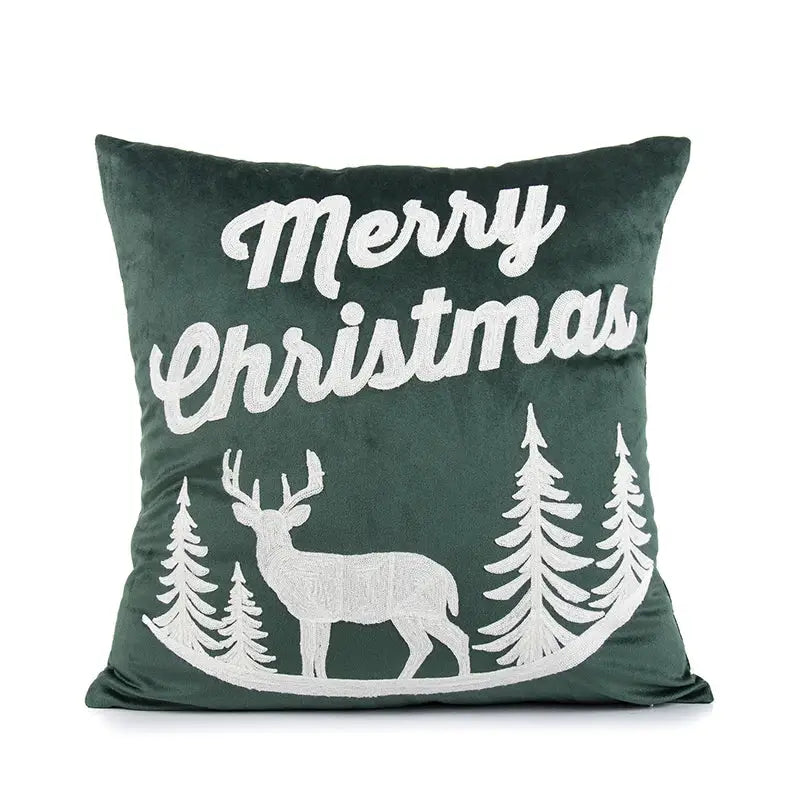 Red Velvet Christmas Pillow